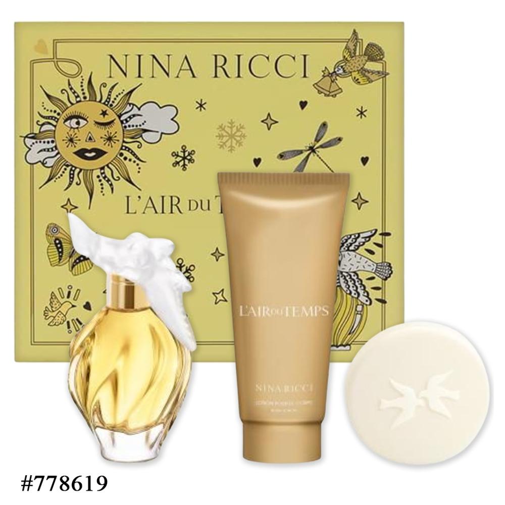 Nina Ricci - L'air Du Temps - Coffret EDT 100ml + Lotion 100ml + Savon 100g
