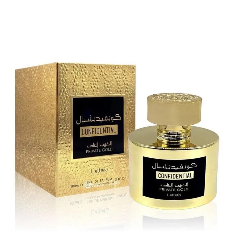 Lattafa - Confidential Private Gold - Eau de Parfum pour femme