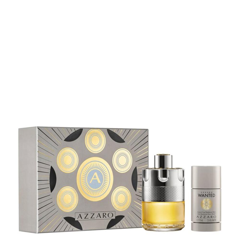 Déodorant Coffret Wanted Eau de Toilette + Déodorant Stick Sans Alcool 77g de la marque Azzaro mixte 100ml