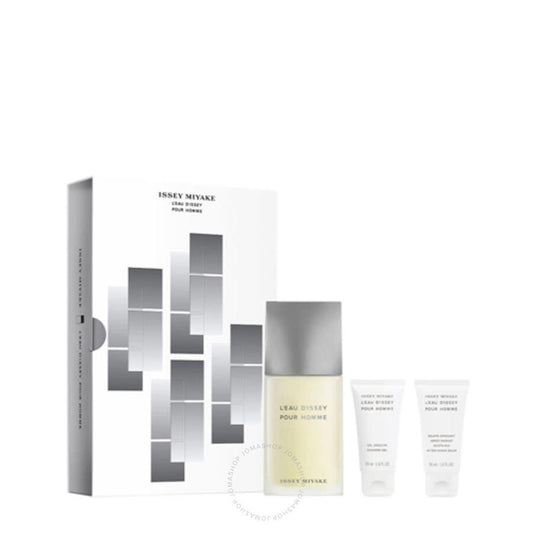 Issey Miyake - Coffret L'eau D'issey pour homme 125ml + Gel Douche 50ml + Baume 50ml