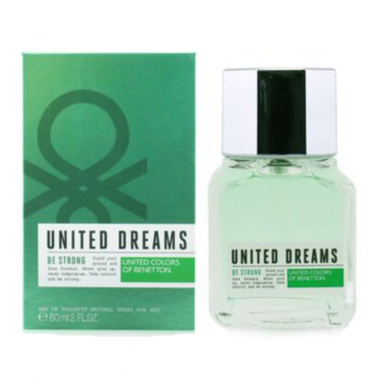 Parfums United Dreams Be Strong de la marque Benetton pour homme 60 ml