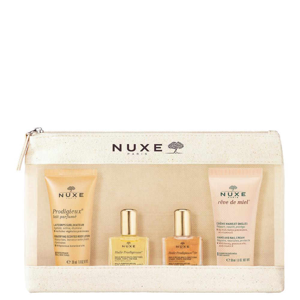 Nuxe - Nuxe The Prodigieux Trousse Lait 30ml+ Huile 10ml+ Huile Or 10ml