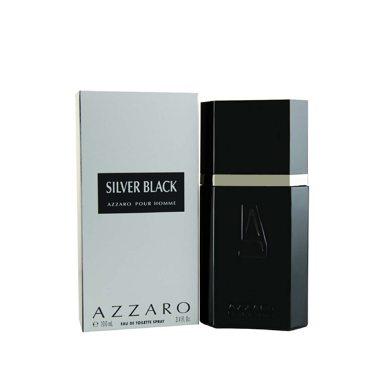 Parfums Silver Black de la marque Azzaro pour homme 100 ml