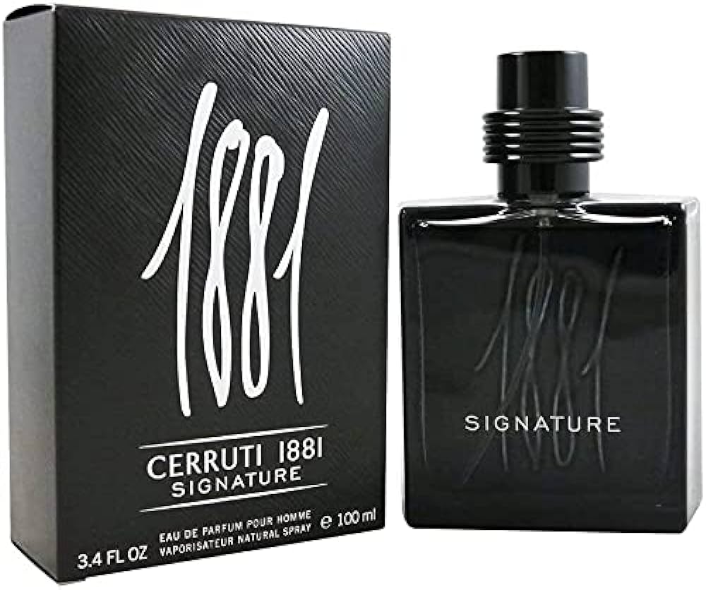 Parfums 1881 Signature de la marque Cerruti pour homme 