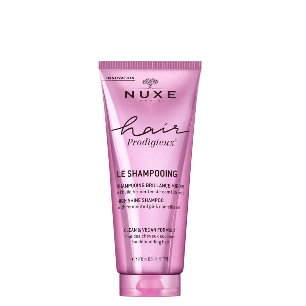 Nuxe - Shampooing Hair Prodigieux Brillance Miroir a L' Huile Fermentée de Camélia Rose