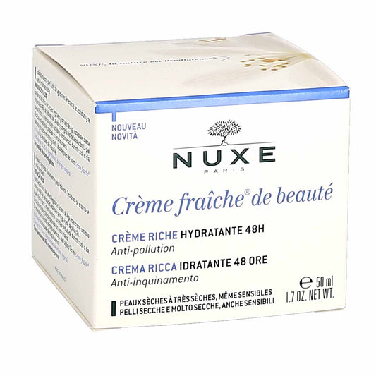 Nuxe - Crème Fracihe de Beauté Hydratante 48h Peaux Sèches