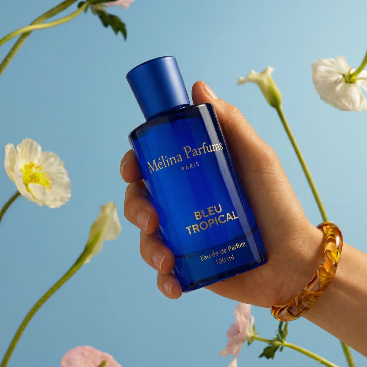 Melina Parfums - Bleu Tropical - Extrait de Parfum Mixte
