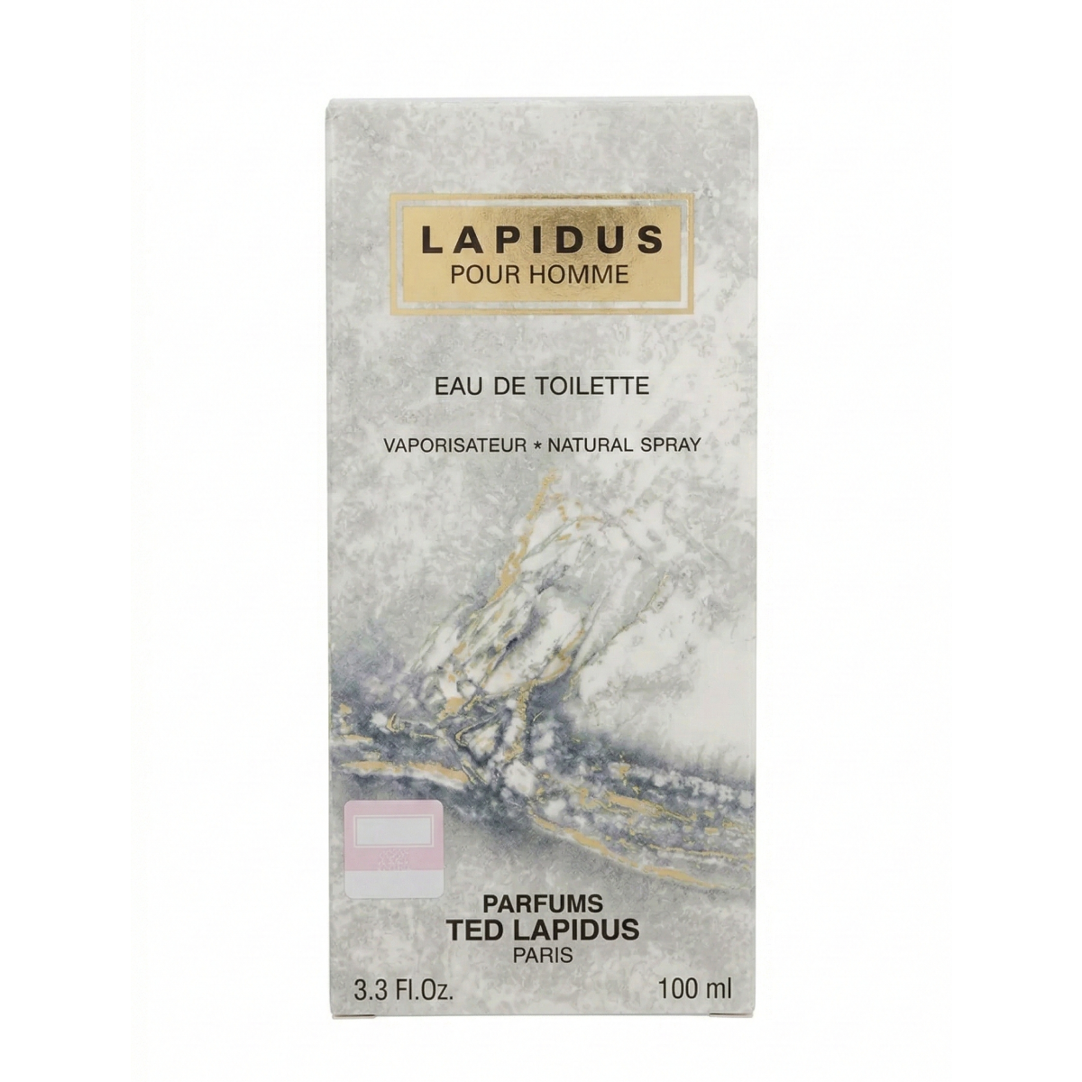 Ted Lapidus - Lapidus pour homme Gris - Eau de Toilette pour homme