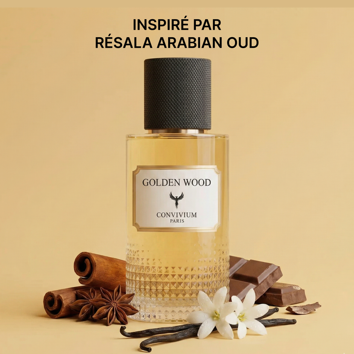 Convivium Paris - Golden Wood - Extrait de Parfum Mixte