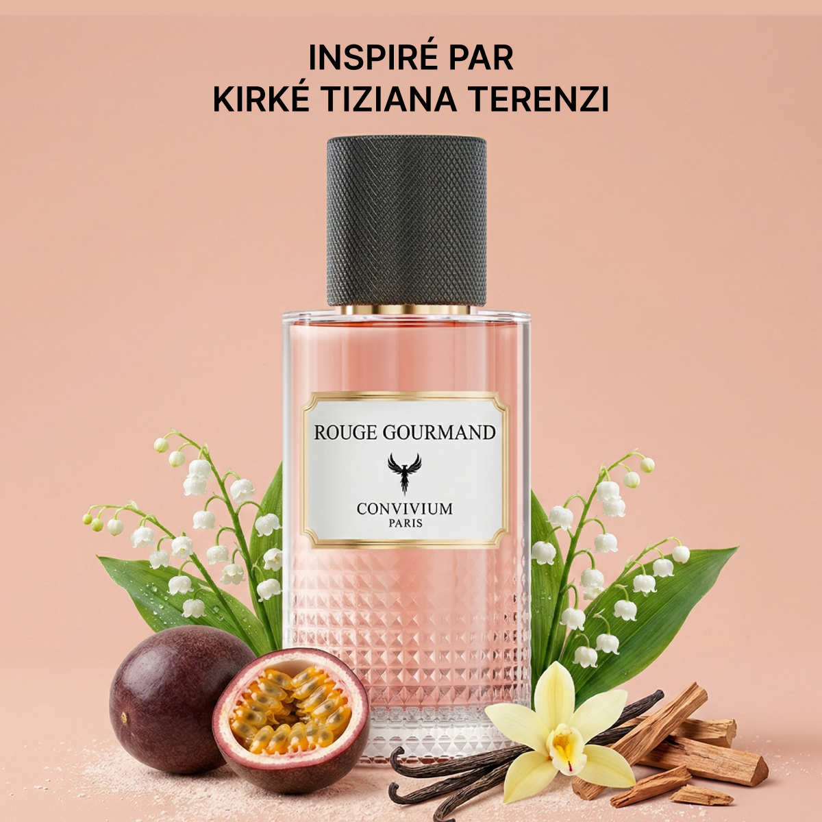 Convivium Paris - Rouge Gourmand - Extrait de Parfum Mixte