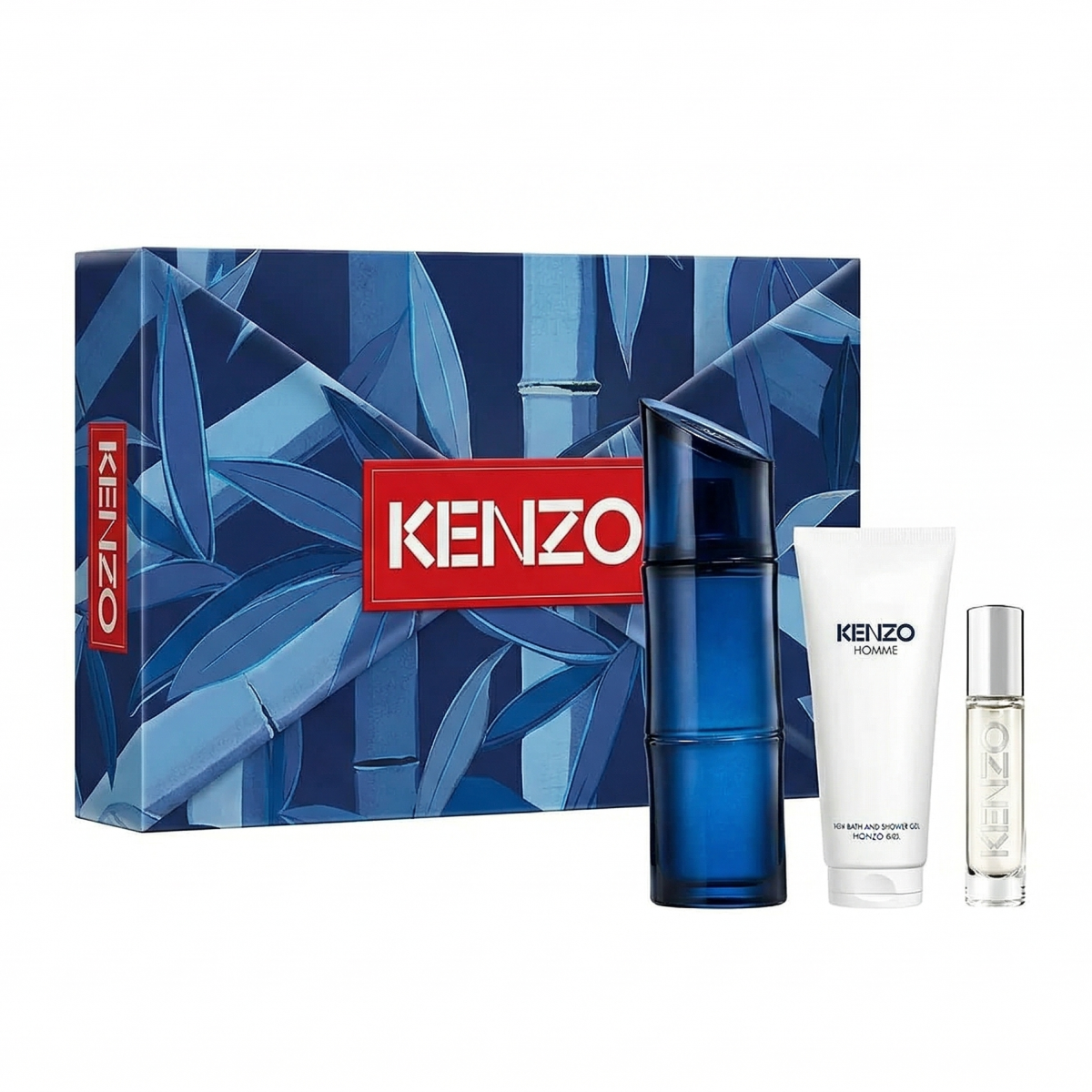 Kenzo - Coffret homme Intense Eau de Toilette 110ml + Gel Douche 75ml + EDT 10ml