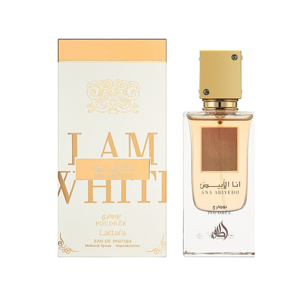 Lattafa - Ana Abiyedth Poudrée - Eau de Parfum de Dubai Mixte