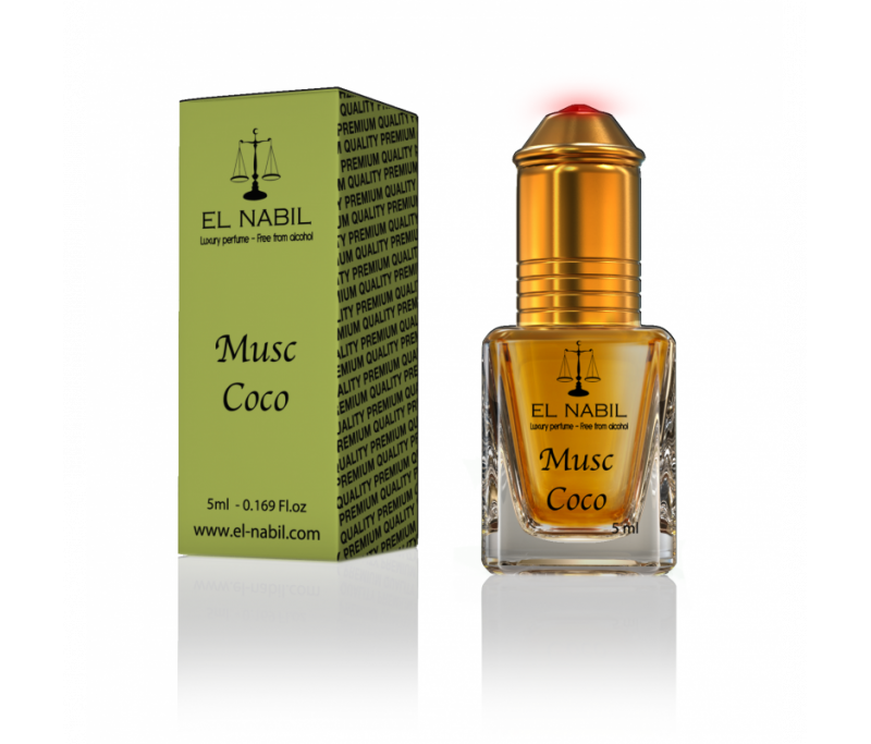 el Nabil - Musc Coco - Parfum Concentré Sans Alcool