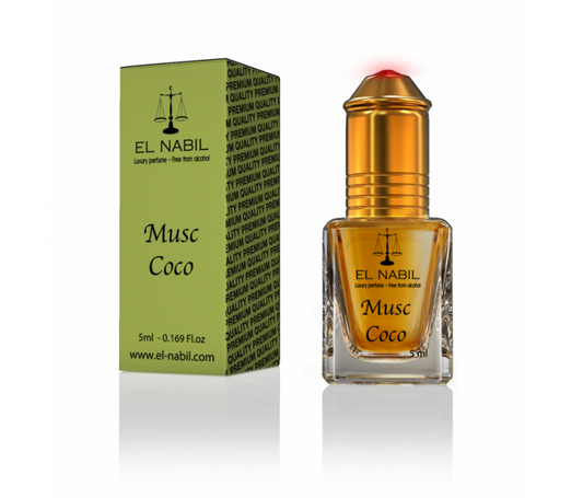 el Nabil - Musc Coco - Parfum Concentré Sans Alcool