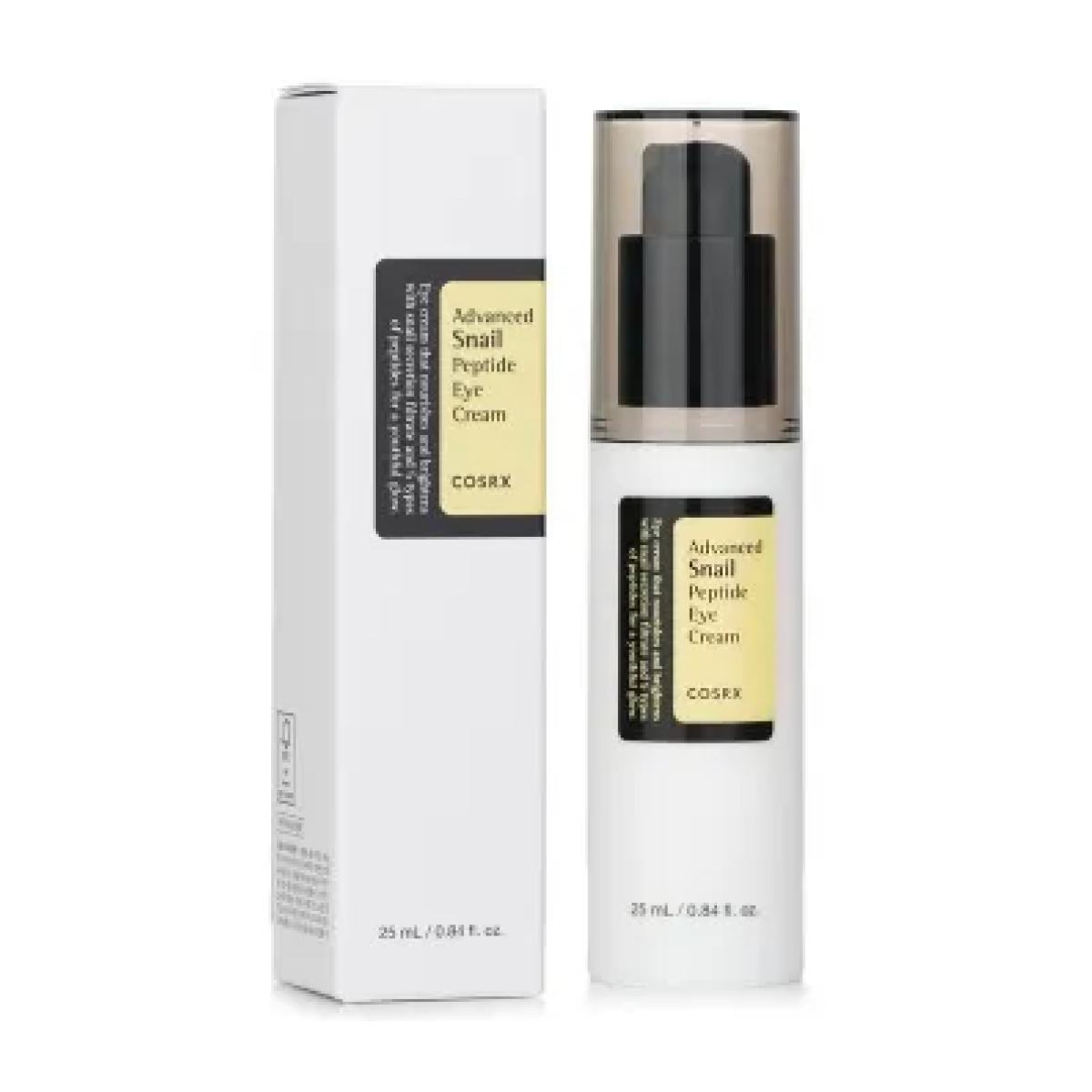 Cosrx - Advanced Aux Peptides D'éscargot - Crème pour Contour des Yeux