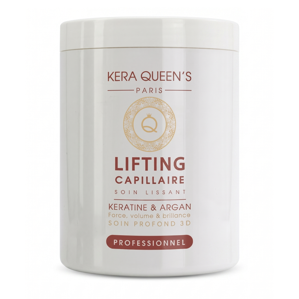 Kera Queen's - Masque Lifting Capillaire Kératine & Argan