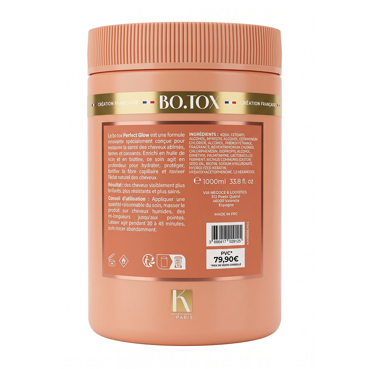 Kaïloa - Perfect Glow - Botox Capillaire