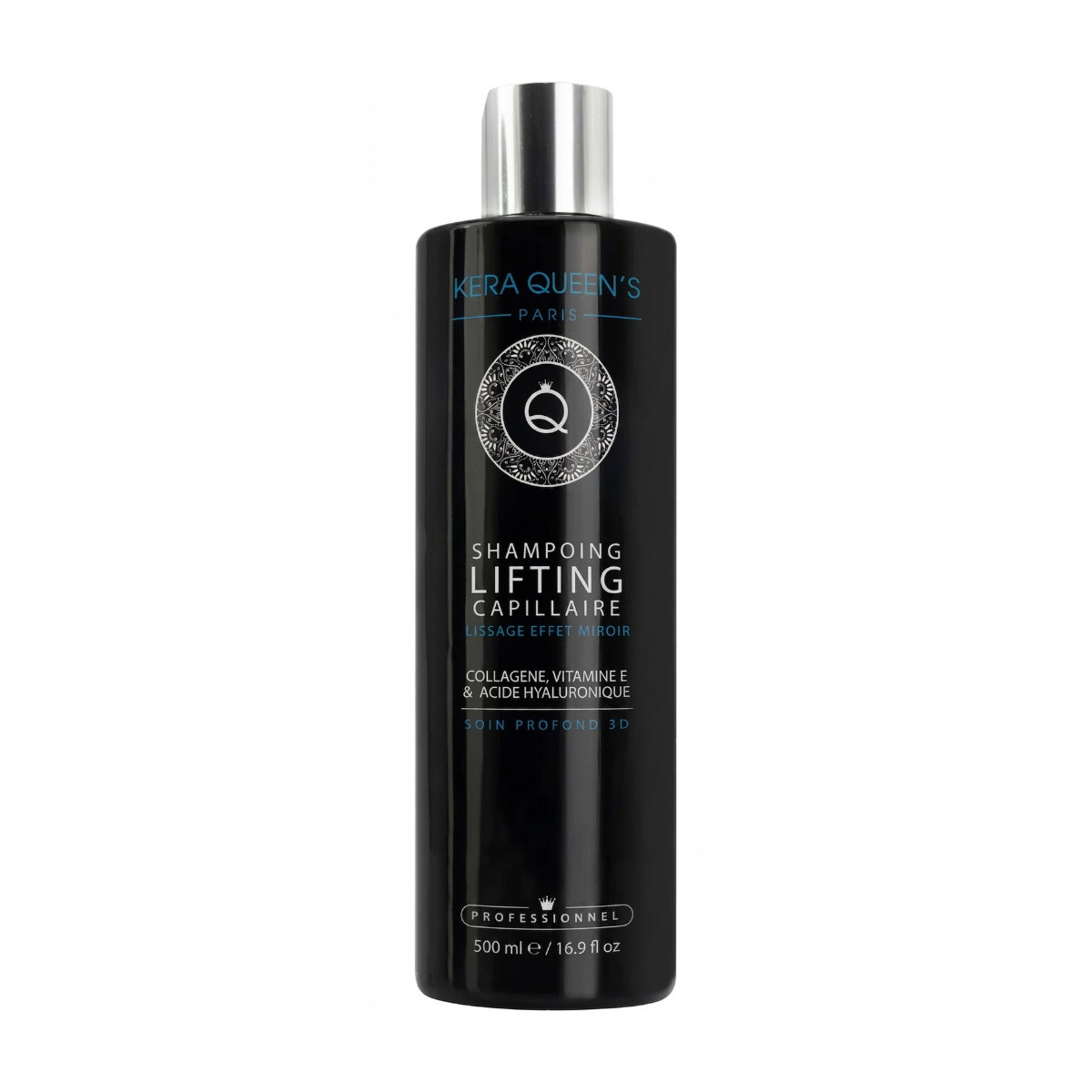 Kera Queen's  - Collagene Vitamine E & Acide Hyaluronique - Lifting Capillaire effet Mirroire