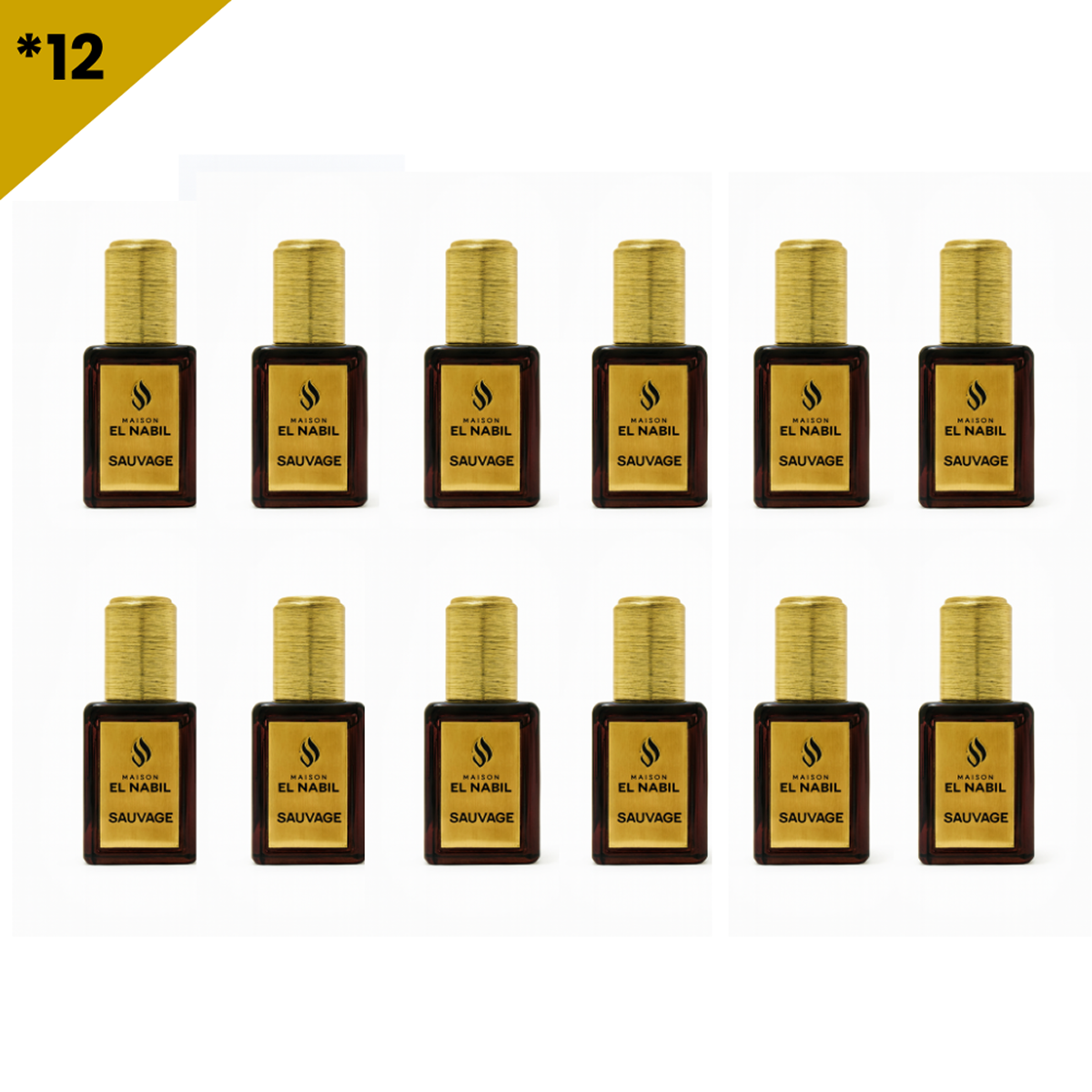 el Nabil - Sauvage - Parfum Concentré Sans Alcool