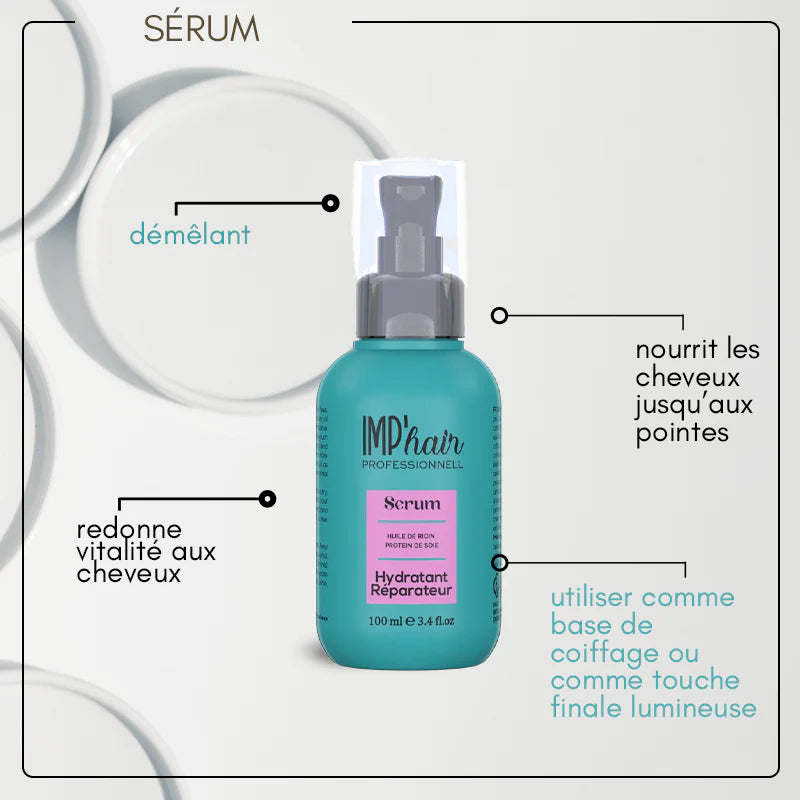 Imp'Hair Professionel - Sérum Huile de Ricin Hydratant