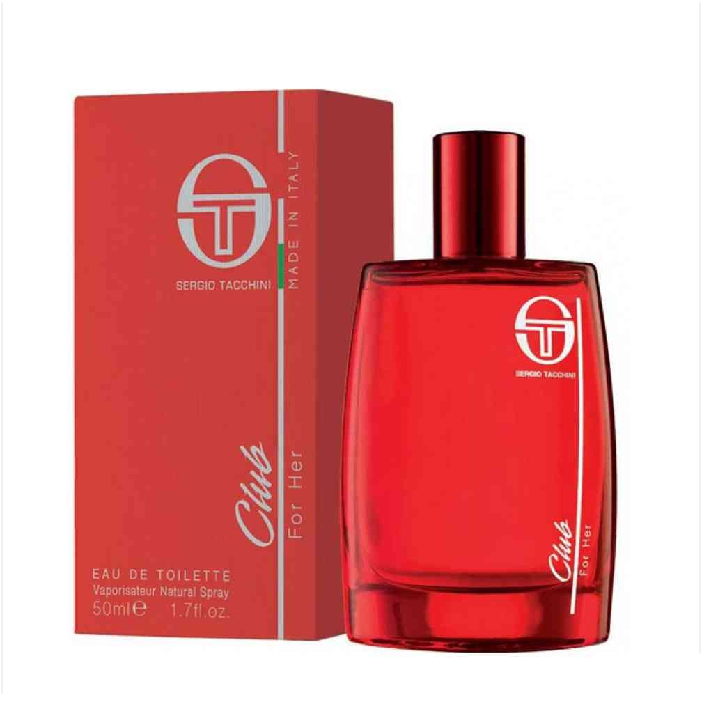 Parfums Club For Her de la marque Sergio Tacchini pour femme 50 ml