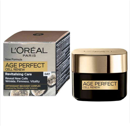Cosmétiques Age Perfect Cell Renew Day de la marque L'Oréal mixte 50ml