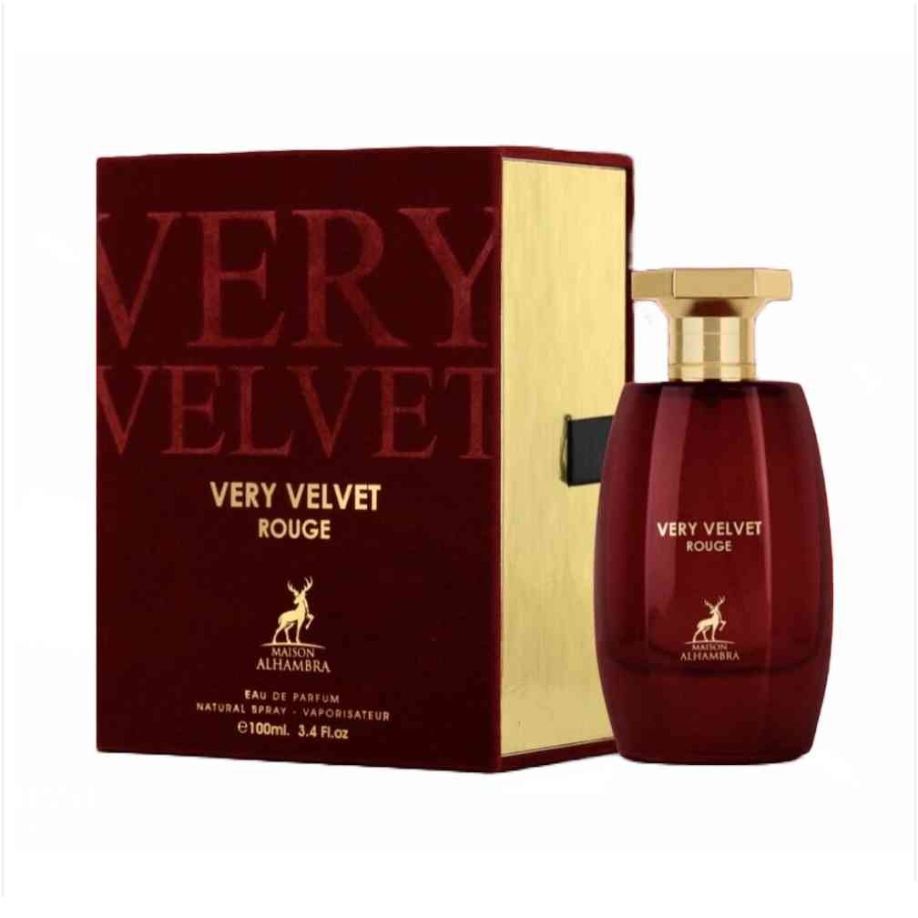 Parfums Very Velvet Rouge de la marque Maison Alhambra mixte 100 ml