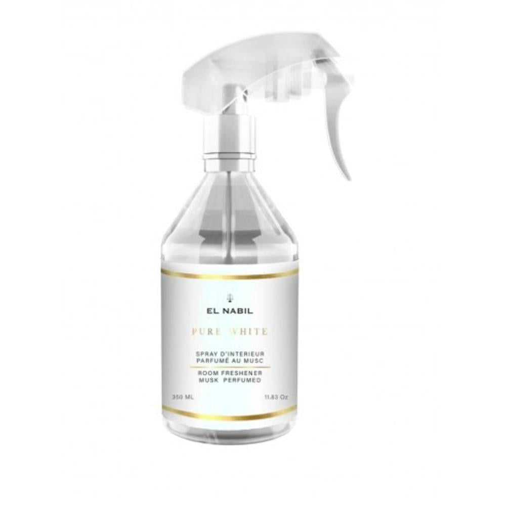 el Nabil - Pure White - Spray D'intérieur Parfum D'ambiance 350ml