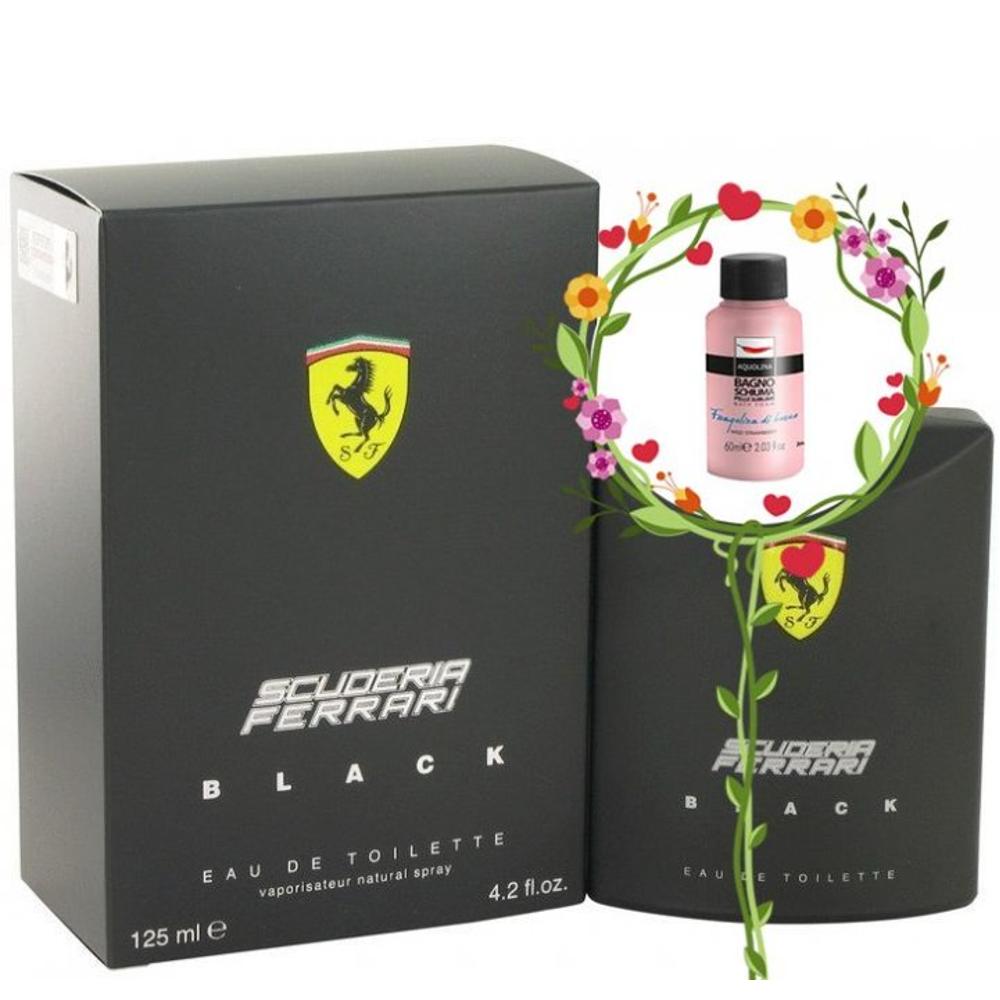 Parfums Black de la marque Scuderia Ferrari pour homme 75 ml