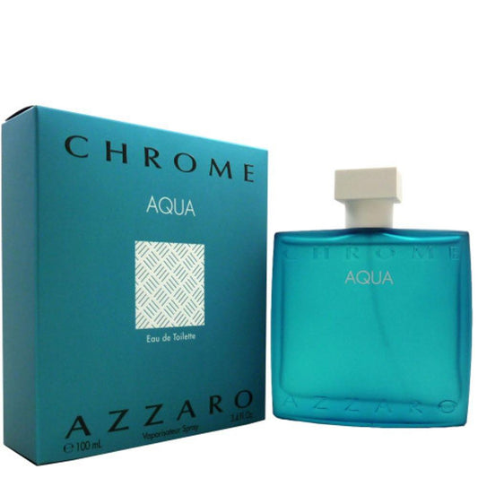 Parfums Chrome Aqua de la marque Azzaro pour homme 100 ml